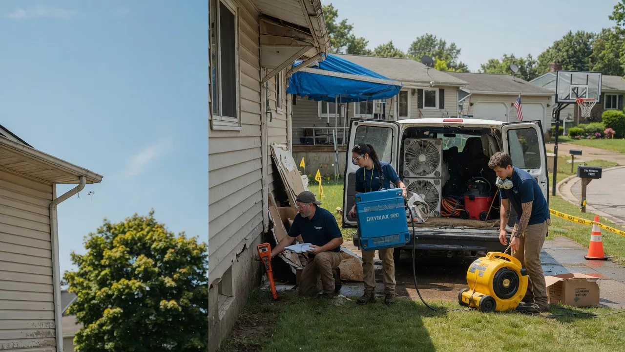 Ceiling Leak Cleanup in Osceola, IN near me