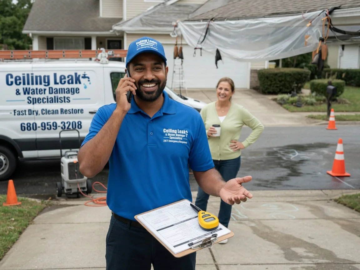 Ceiling Leak Cleanup Osceola, IN FAQs